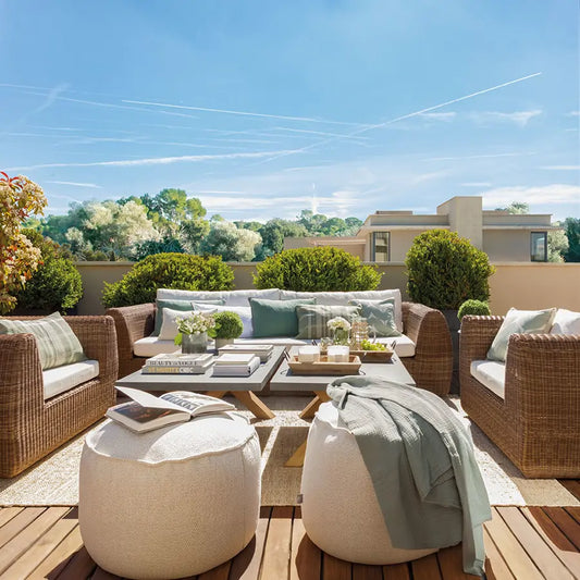 Las 4 claves deco que no debes perderte esta primavera para tu terraza