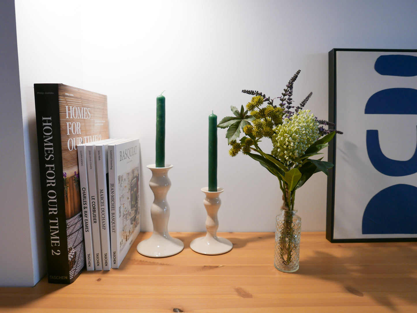 Candelabro hecho a mano