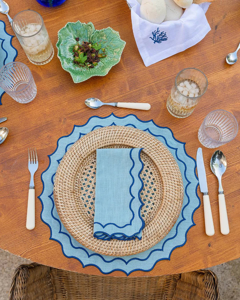 Mantel individual Navy