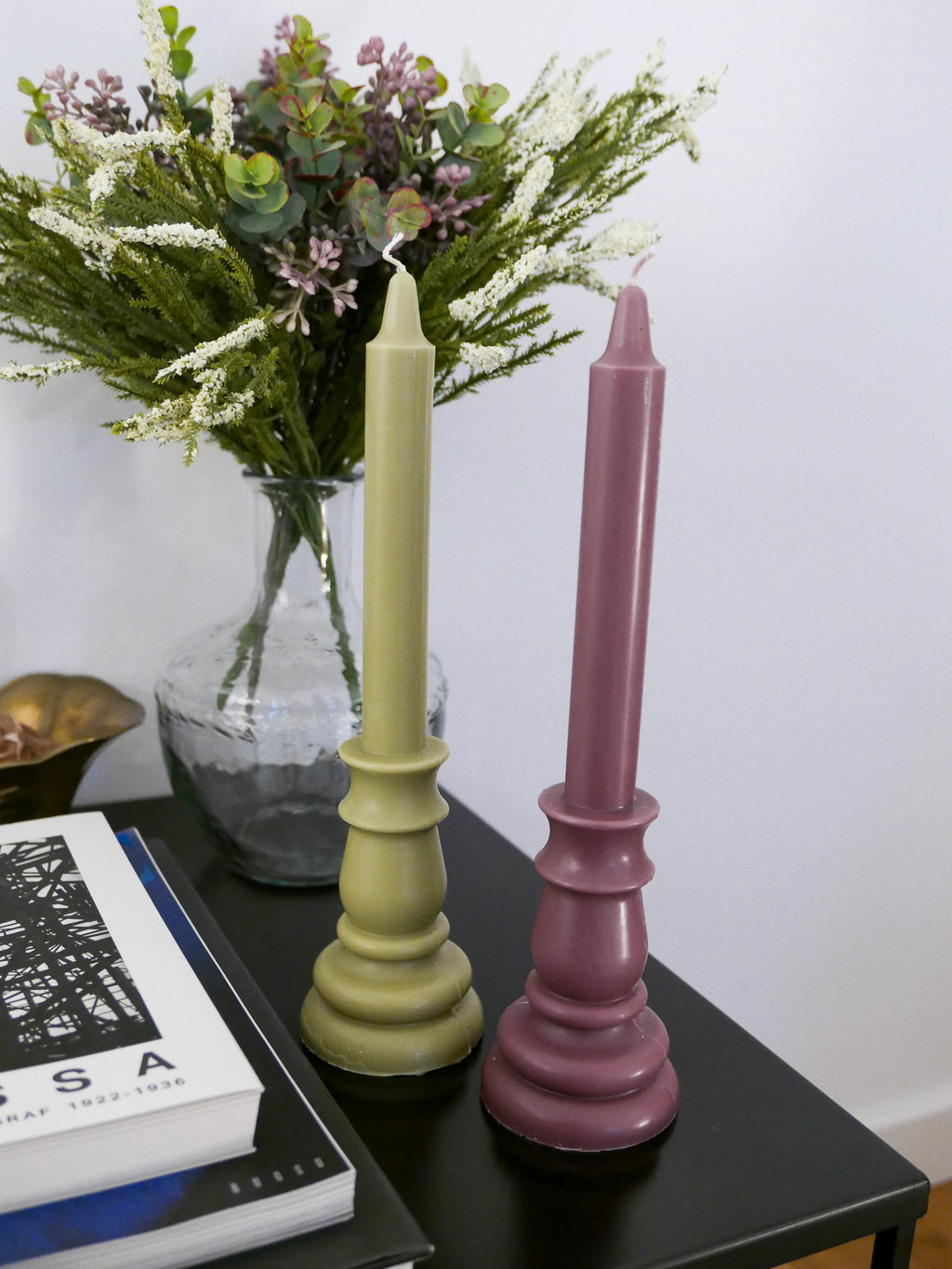 Vela candelabro perfumada