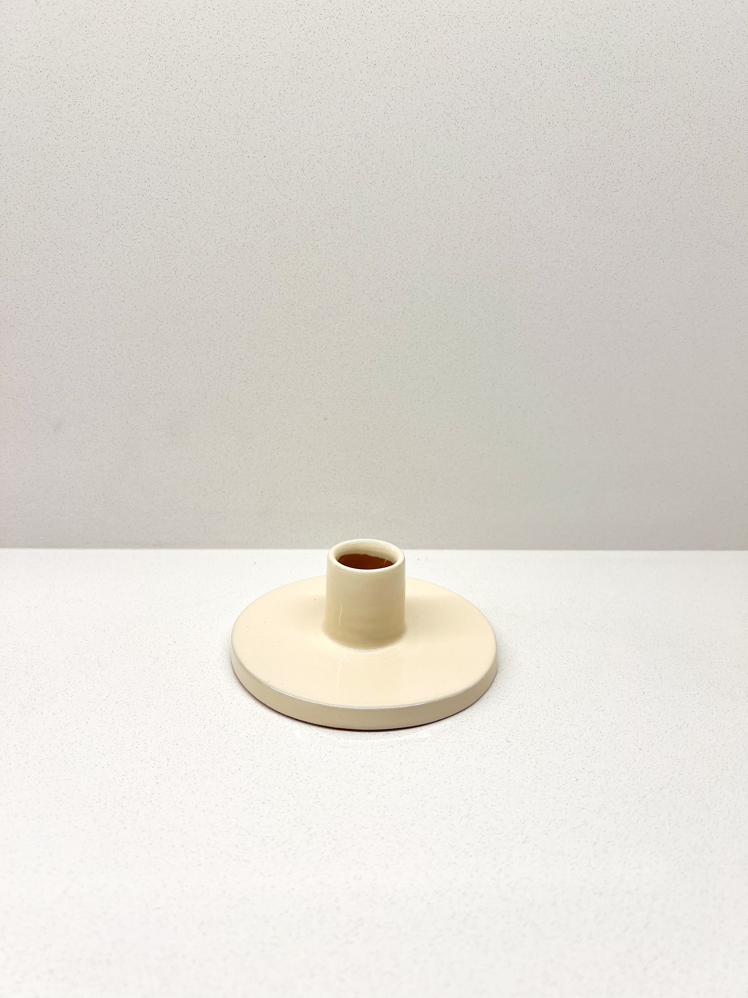 Portavelas hecho a mano