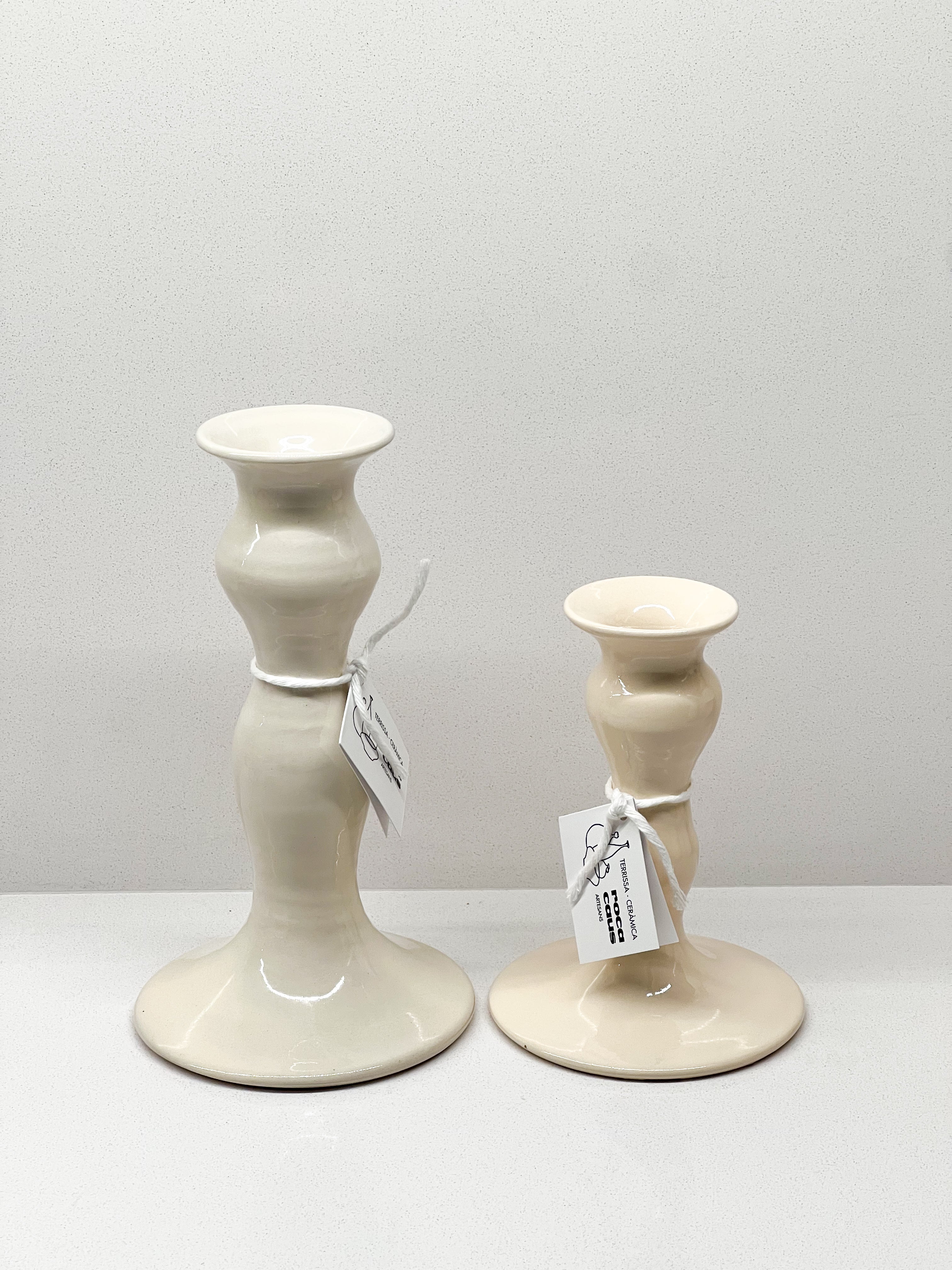 Candelabro hecho a mano